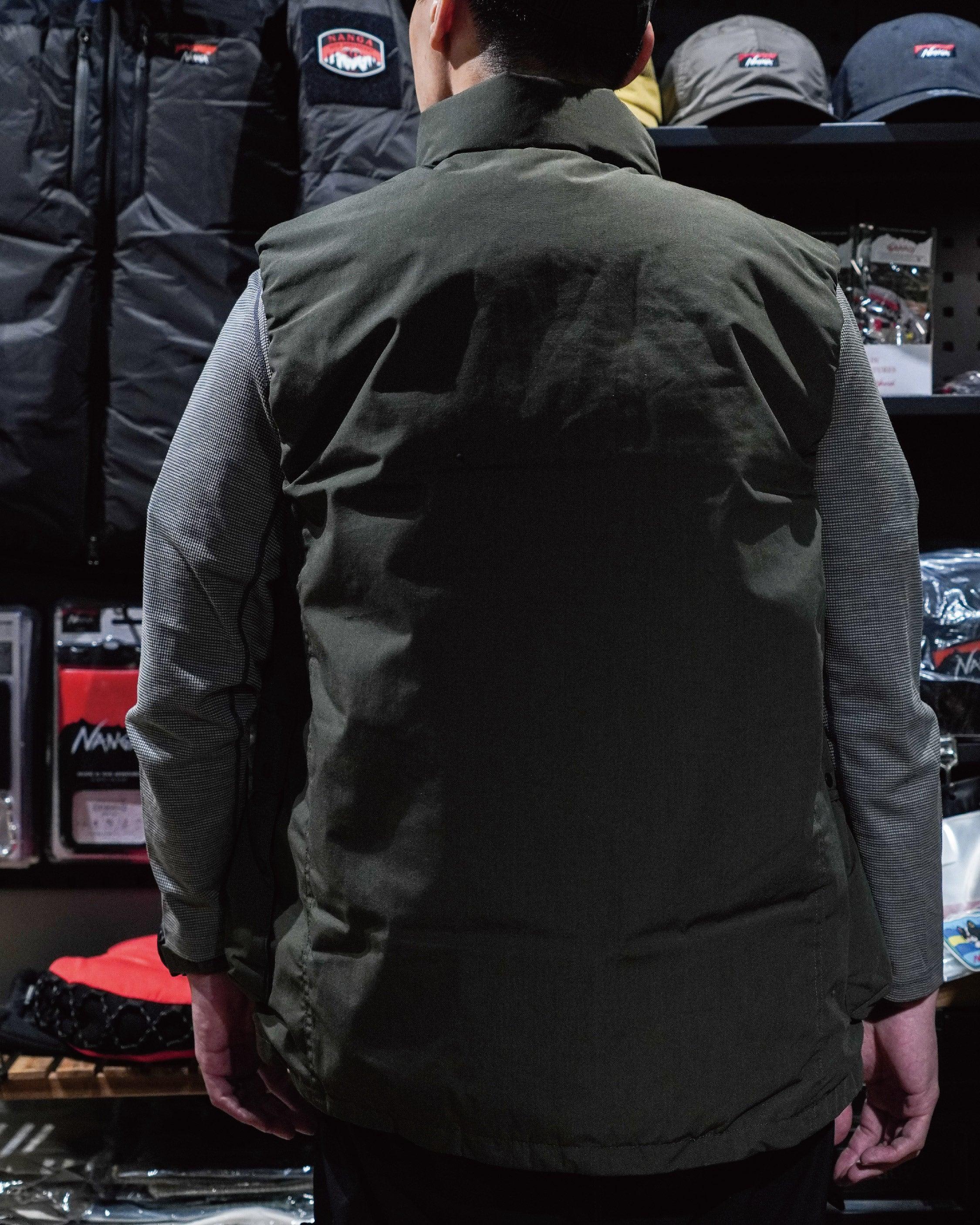 Nanga Hinoc Down Vest / KHA - Wild Camping