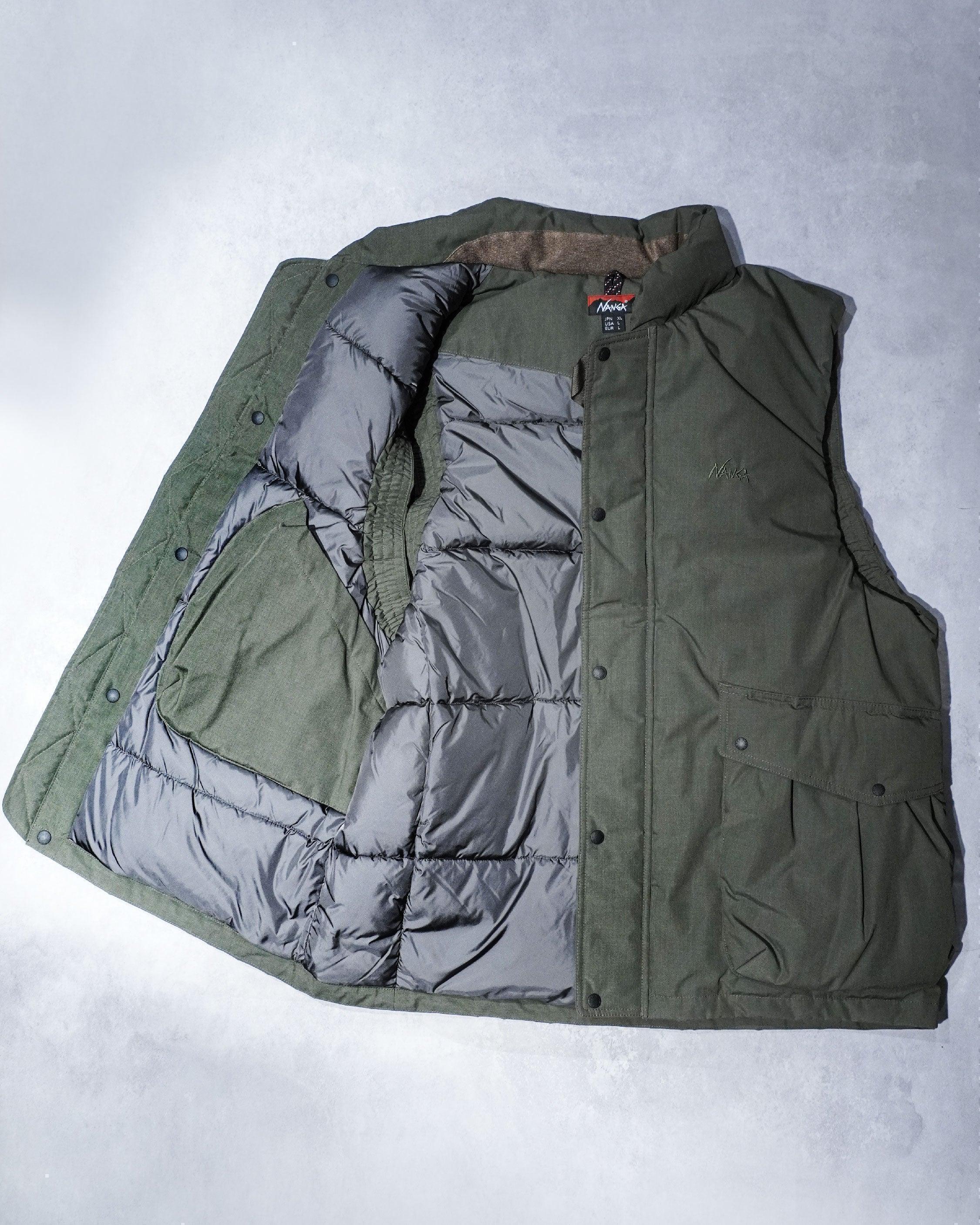 Nanga Hinoc Down Vest / KHA - Wild Camping