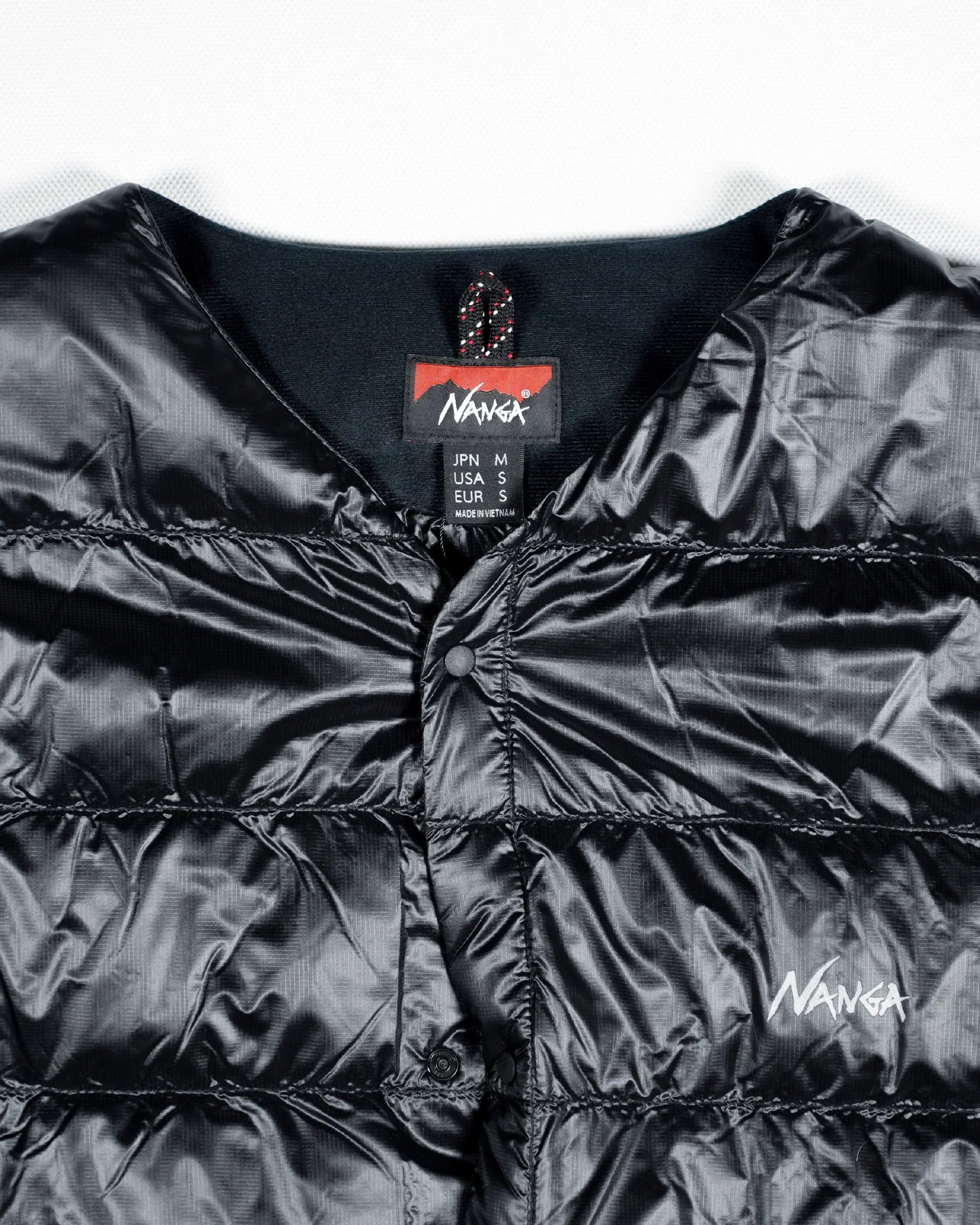 Nanga 7Days Inner Down Cardigan (MEN) / BLK