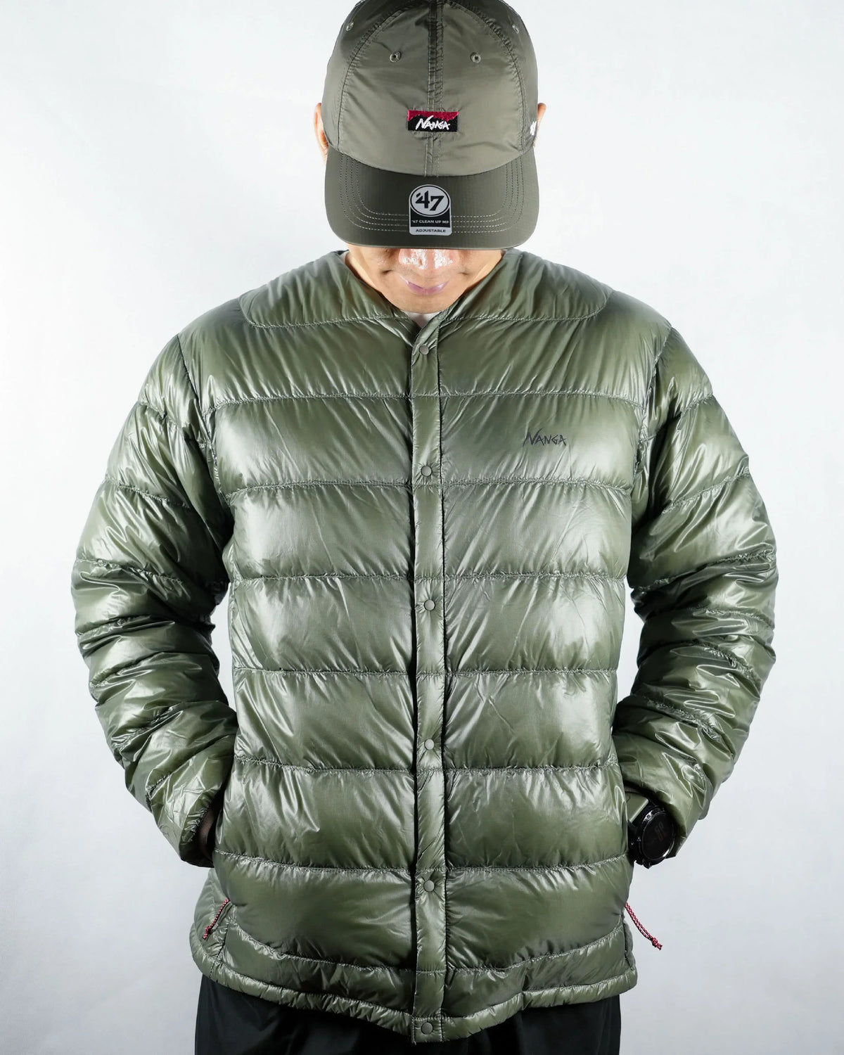 Nanga 7Days Inner Down Cardigan (MEN) / KHA - Wild Camping