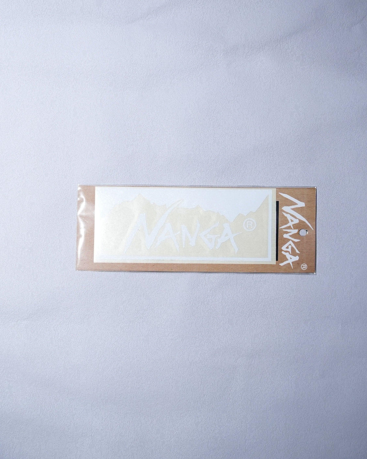 Nanga Cutting Box Logo Sticker - Wild Camping