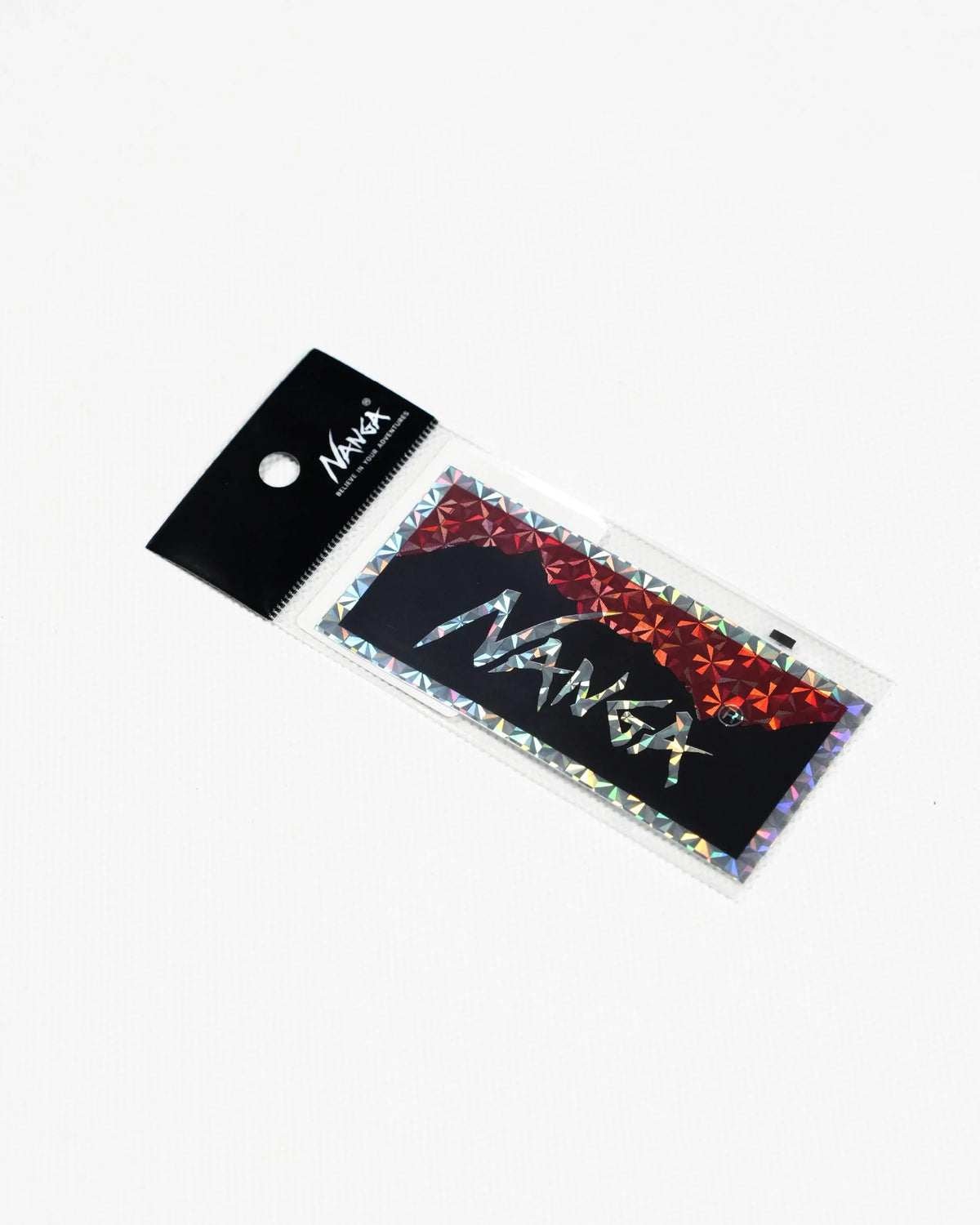 Nanga Holographic Logo Sticker - Wild Camping