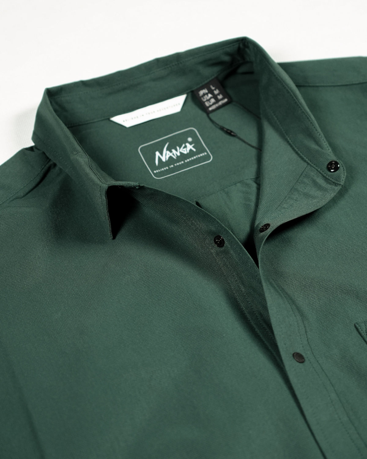 Nanga DotAir® Comfy Shirt / GRN - Wild Camping