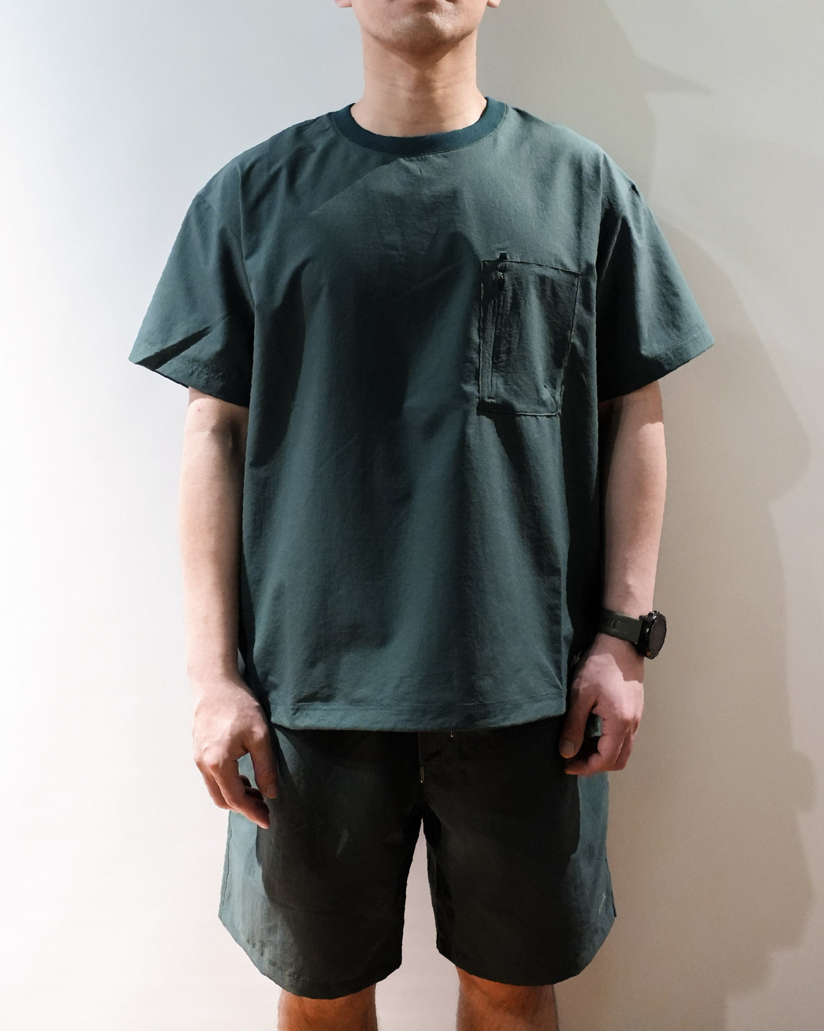 Nanga DotAir® Comfy Tee / GRN - Wild Camping