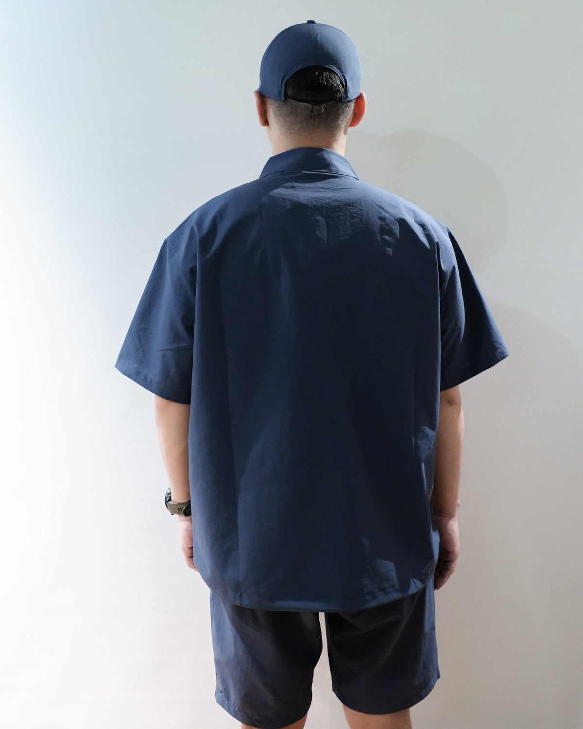 Nanga DotAir® Comfy Polo Shirt / NVY - Wild Camping