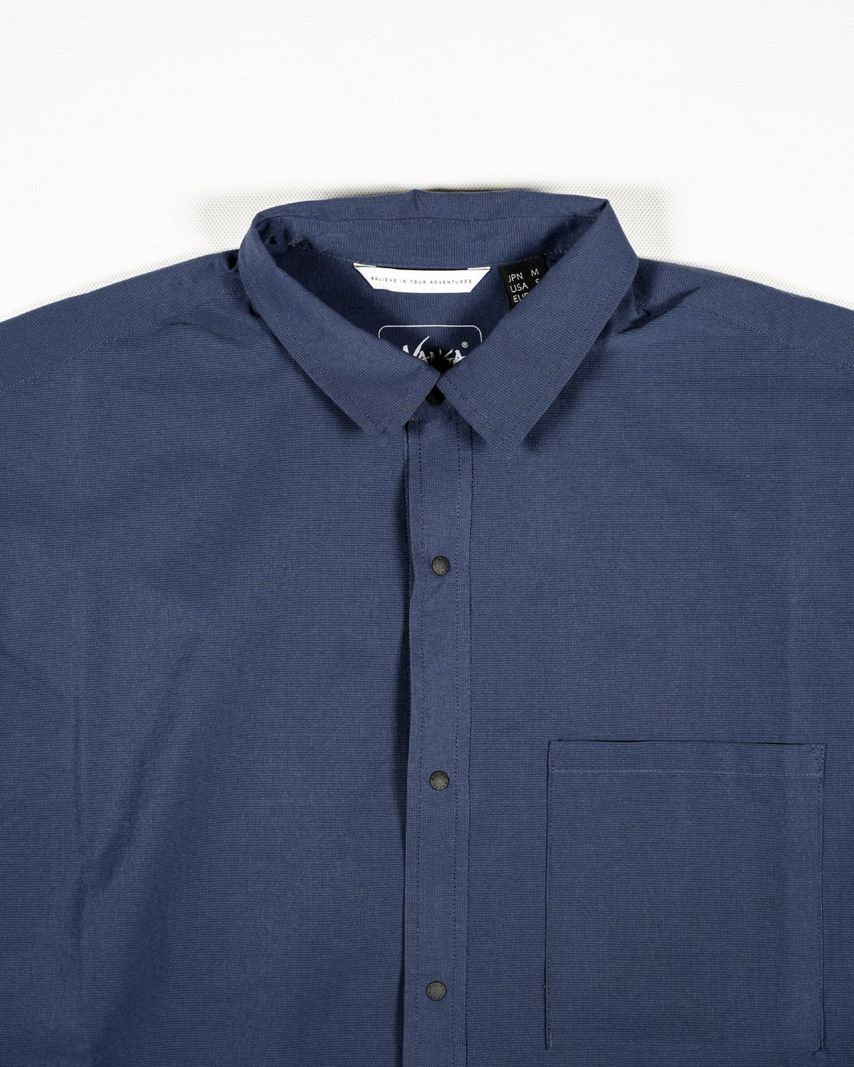 Nanga DotAir® Comfy Shirt / NVY - Wild Camping