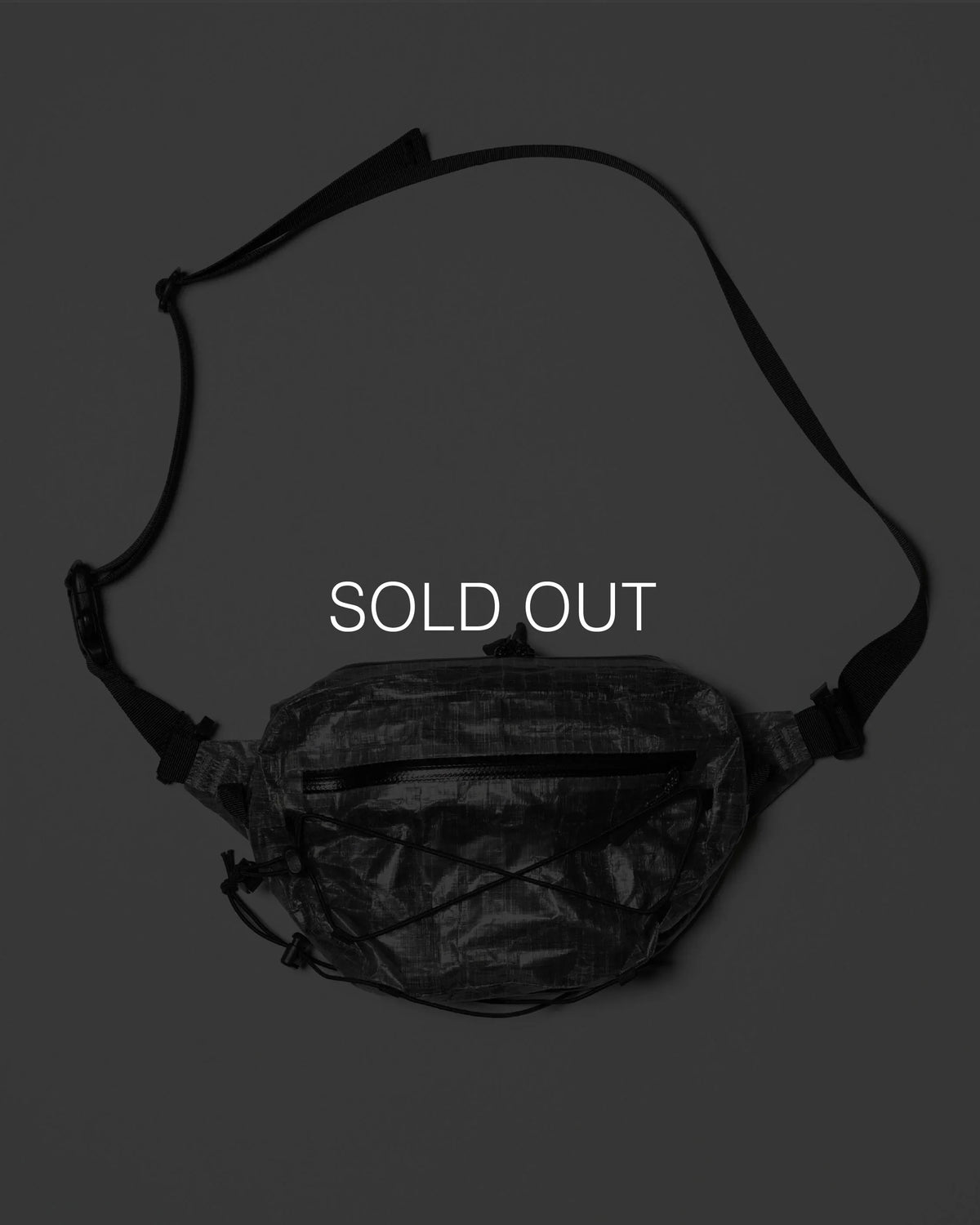 No Brand Gear Dyneema® Fanny Pack / Black - Wild Camping