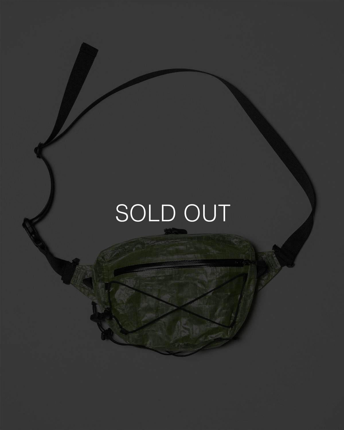 No Brand Gear Dyneema® Fanny Pack / Green - Wild Camping