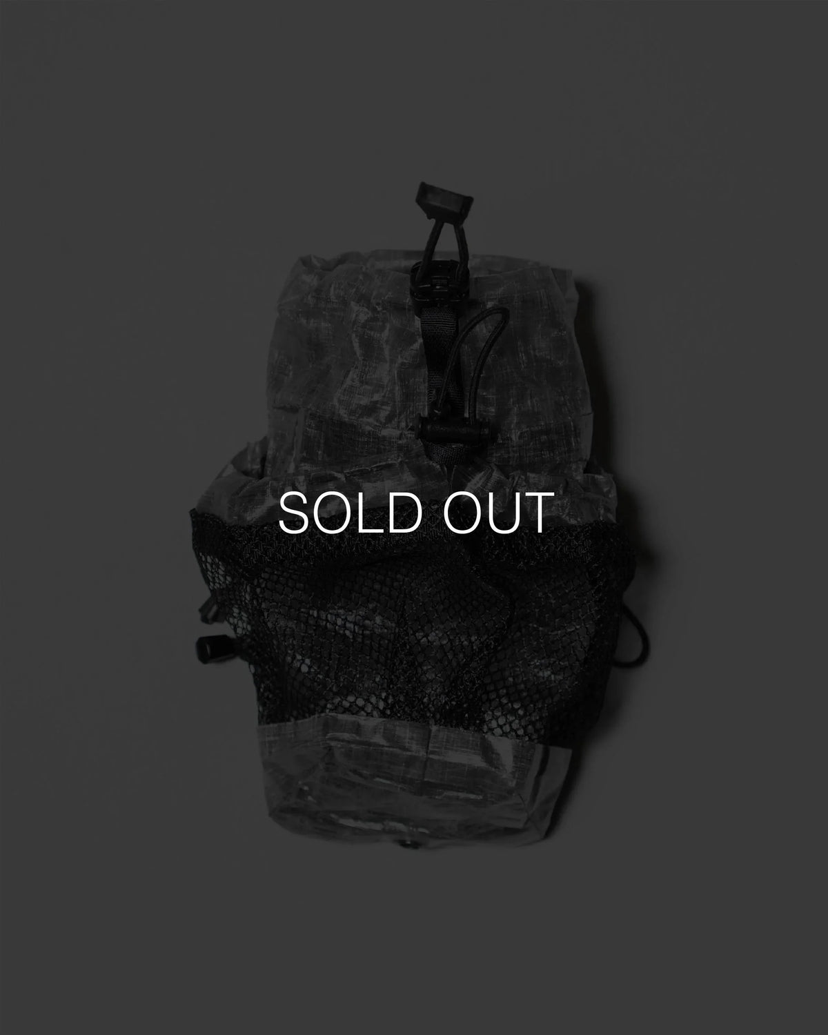 No Brand Gear Dyneema® Shoulder Strap Pocket 2.5 / Black - Wild Camping