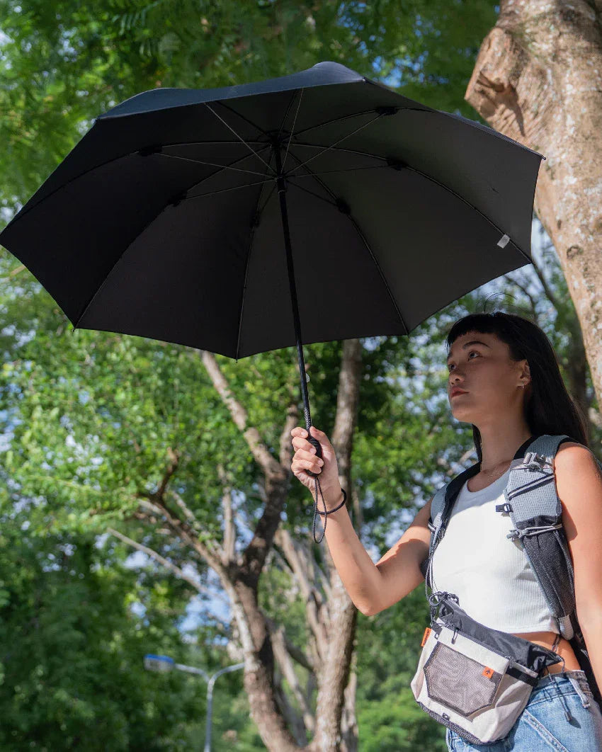 no/W Ultralight Carbon Umbrella - Wild Camping