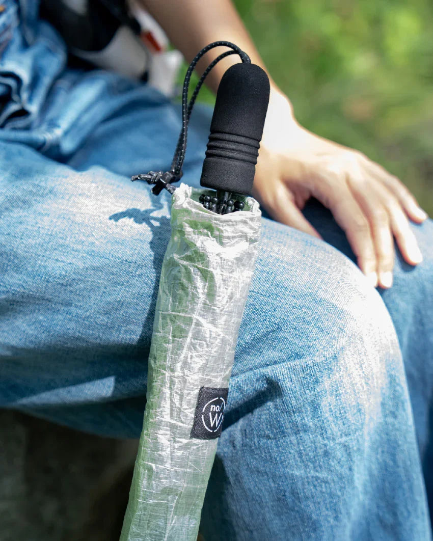 no/W Ultralight Carbon Umbrella - Wild Camping