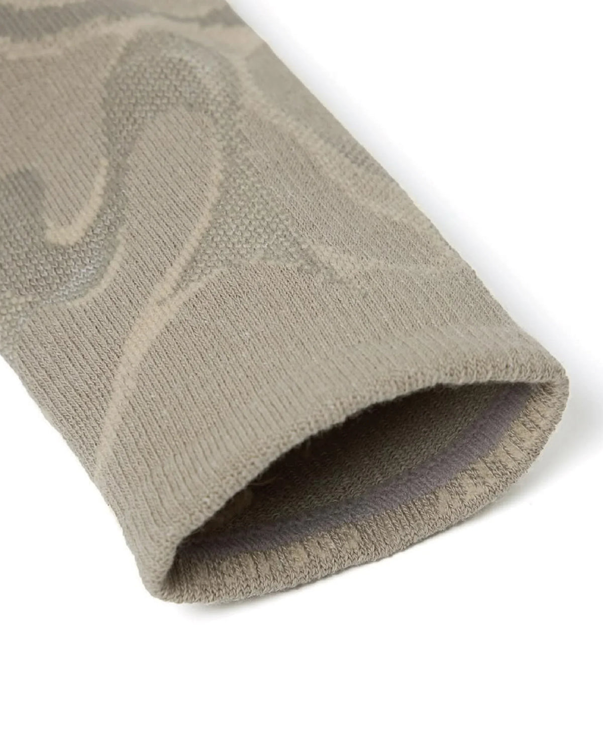 nozzle quiz Misty Pattern Socks / Fog Sand - Wild Camping
