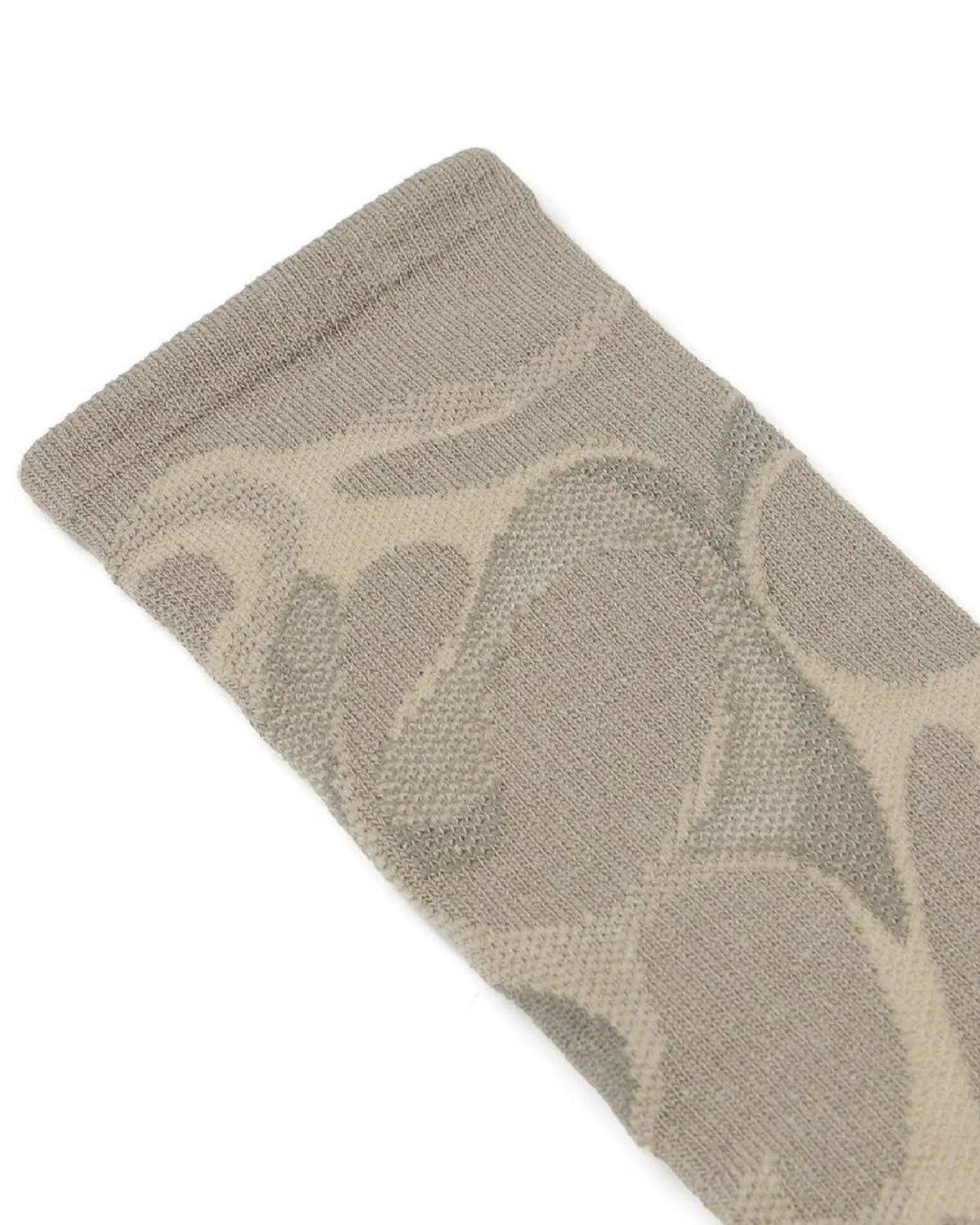nozzle quiz Misty Pattern Socks / Fog Sand - Wild Camping