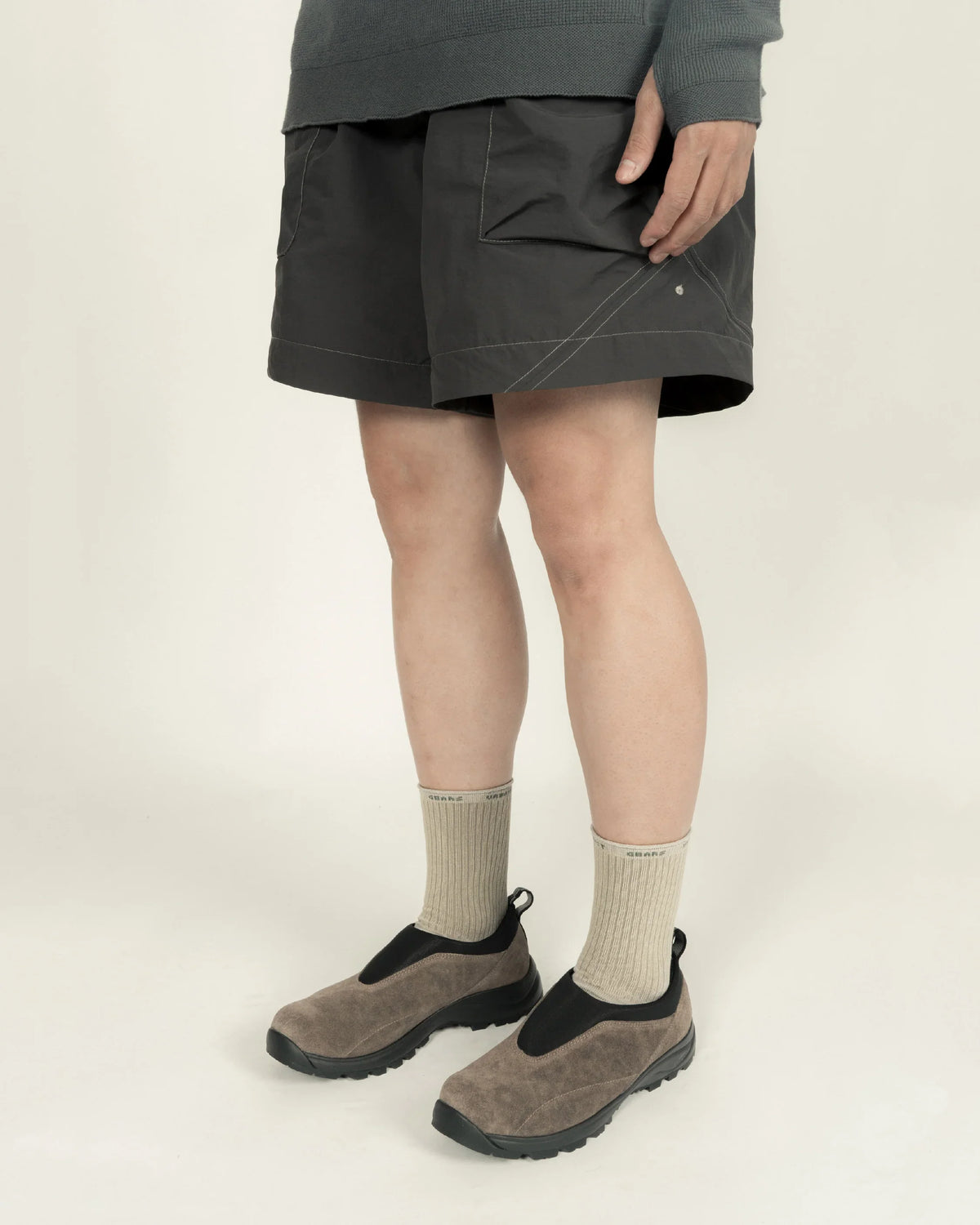 nozzle quiz Essential Mid Socks / Sand - Wild Camping