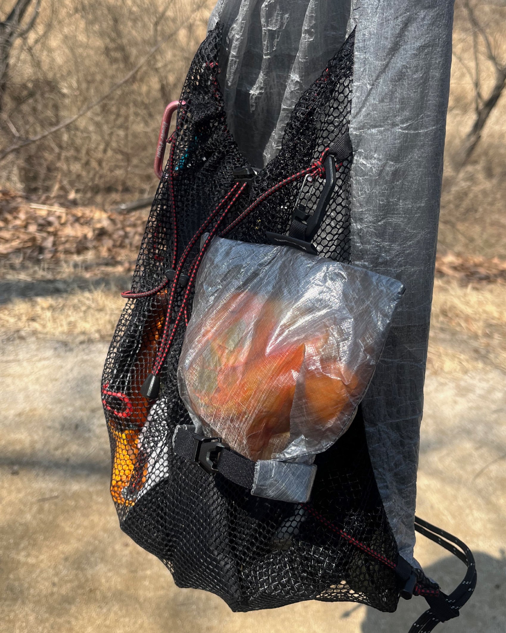 MakeToHike Odor-Proof Dog Waste Bag Pouch - Wild Camping