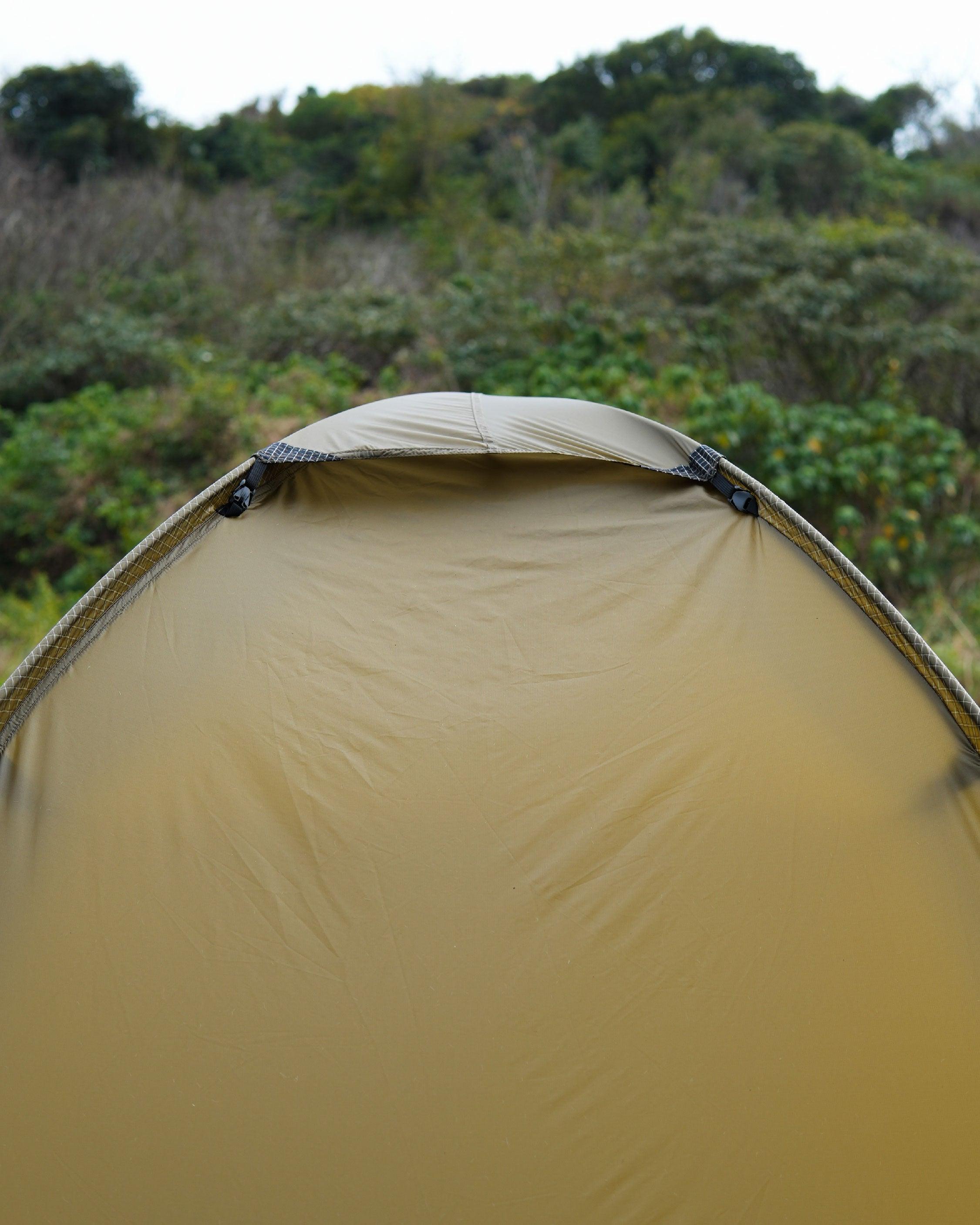 Pre Tents Border With Vestibule / Brown - Wild Camping