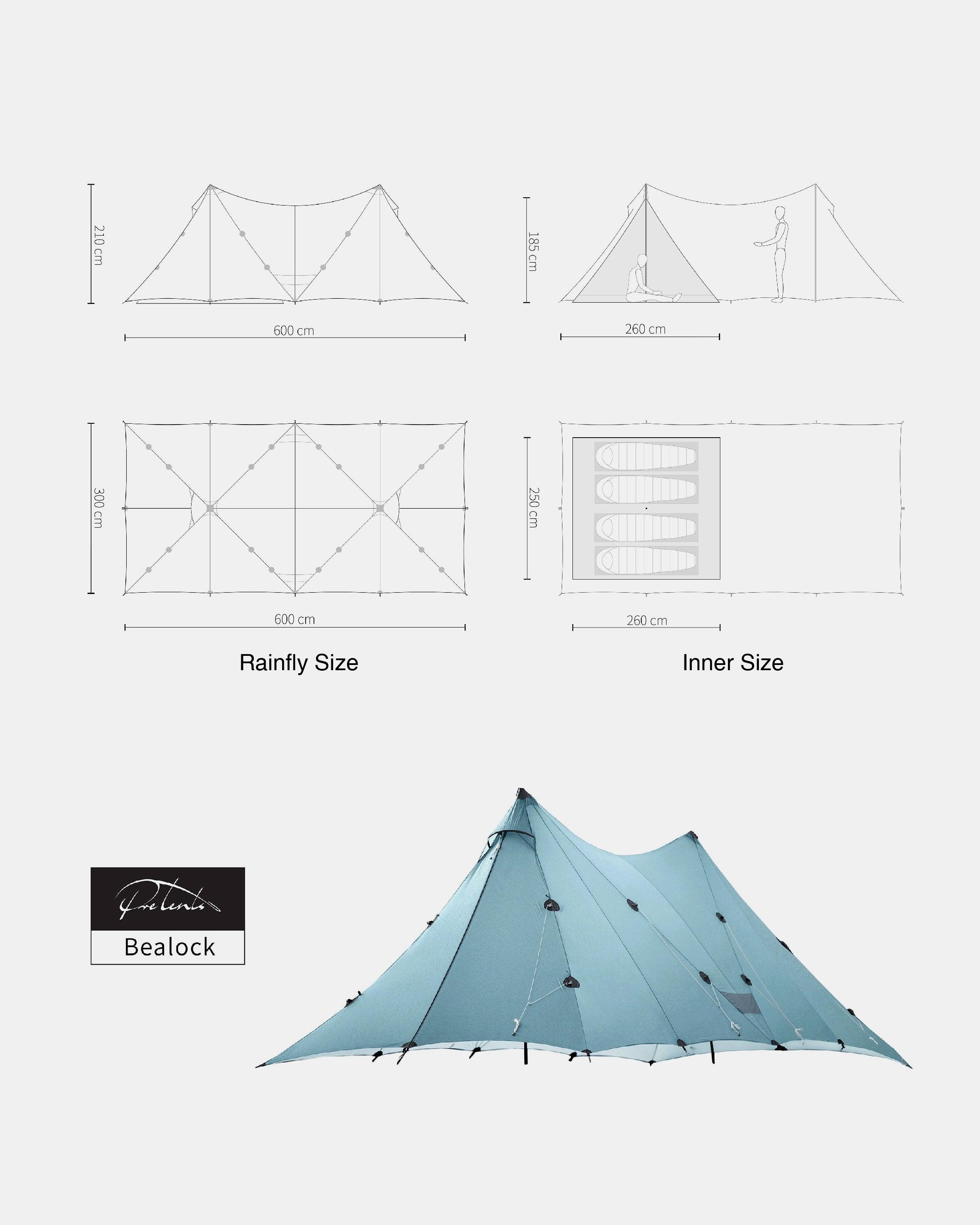 Pre Tents Bealock - Wild Camping
