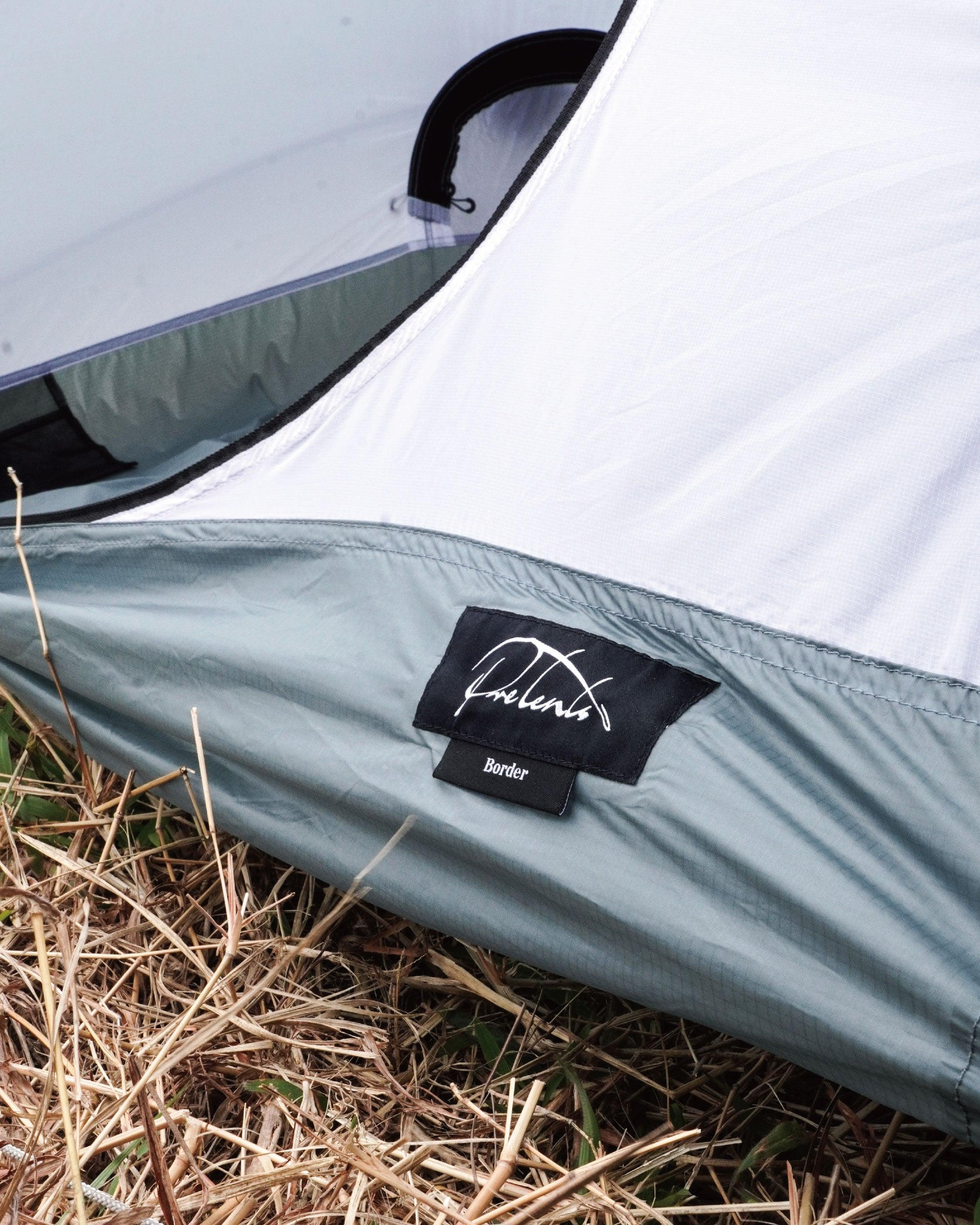 Pre Tents Border With Vestibule / Pewter - Wild Camping