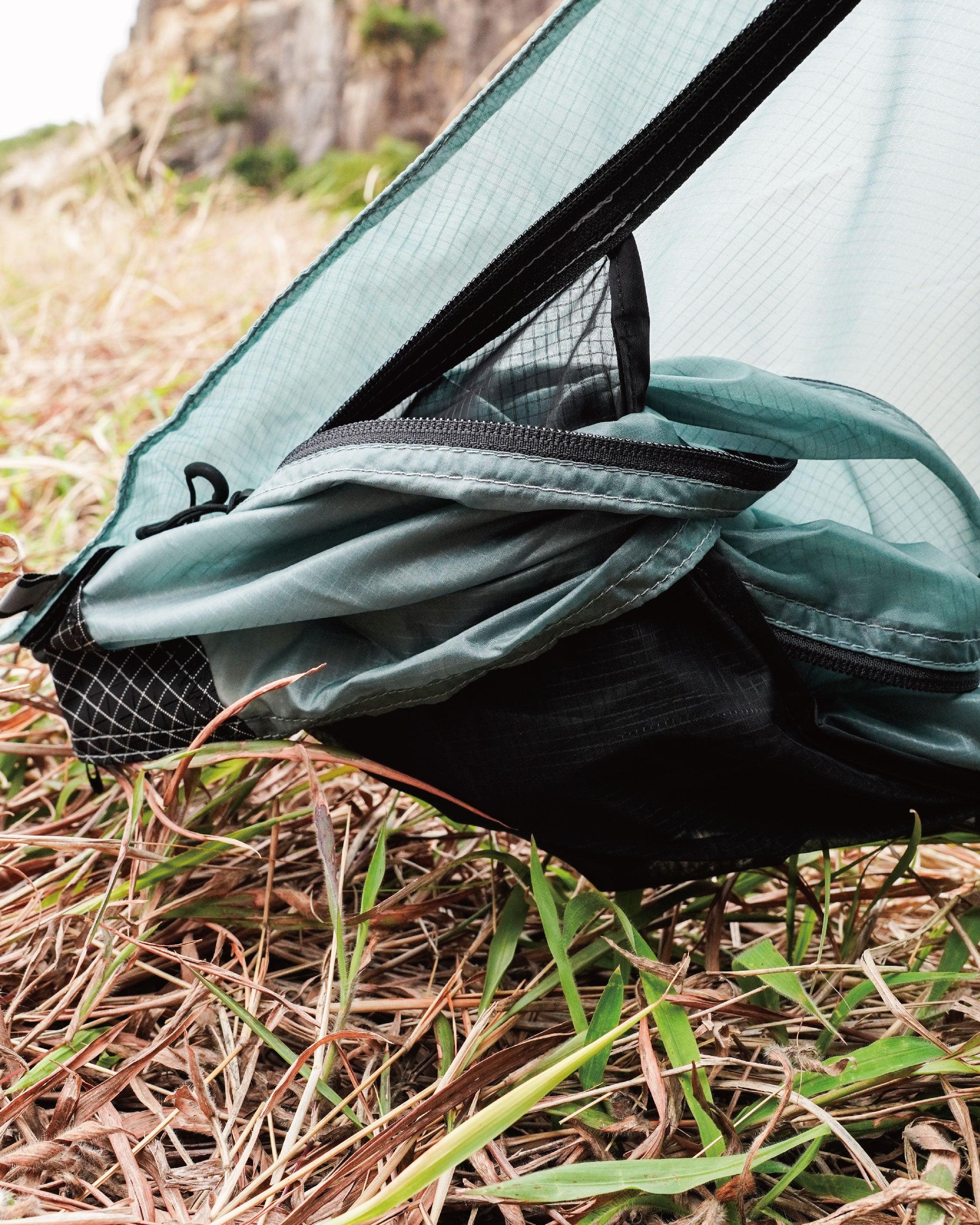 Pre Tents Light Rock 1 - Wild Camping