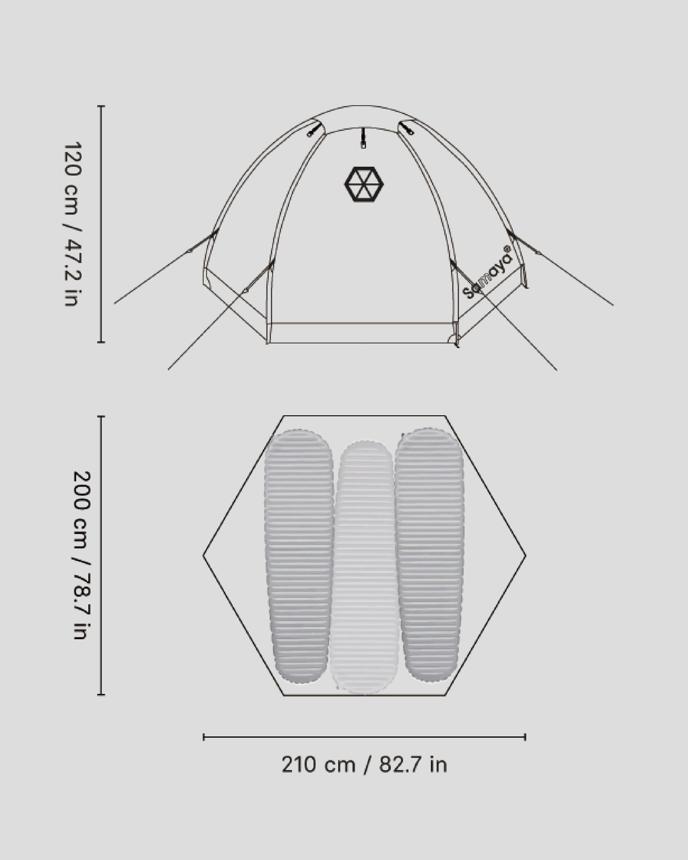 Samaya 2.5 Classique / Blue - Wild Camping
