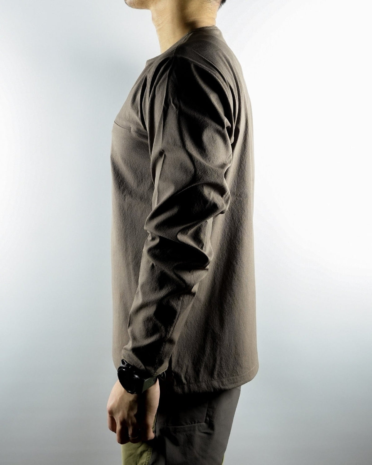 Teton Bros. Chill Halfzip Shirt / Chocolate - Wild Camping