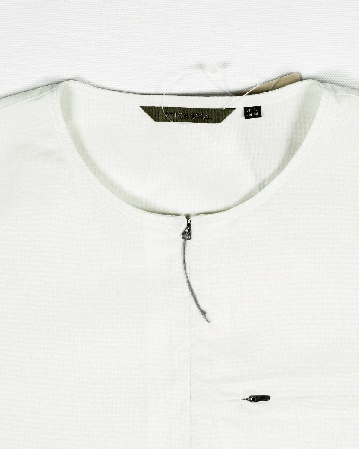 Teton Bros. Chill Halfzip Shirt / Light Gray - Wild Camping