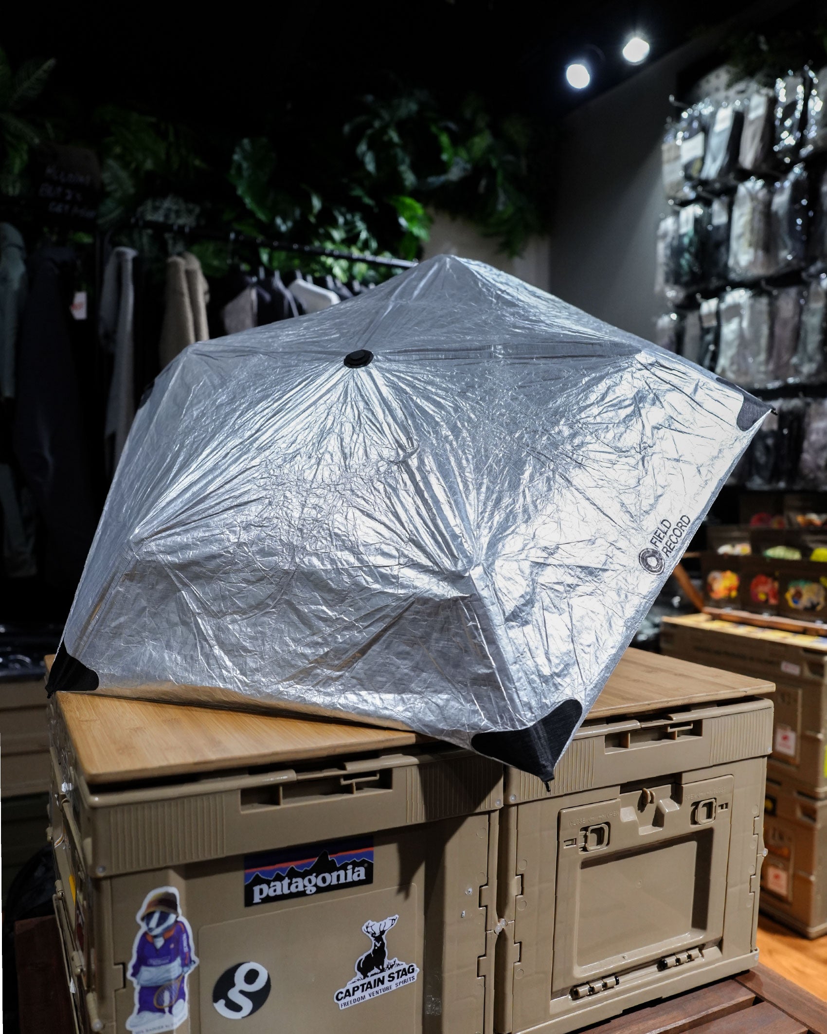 Field Record Bonding Umbrella Dyneema UV - Wild Camping