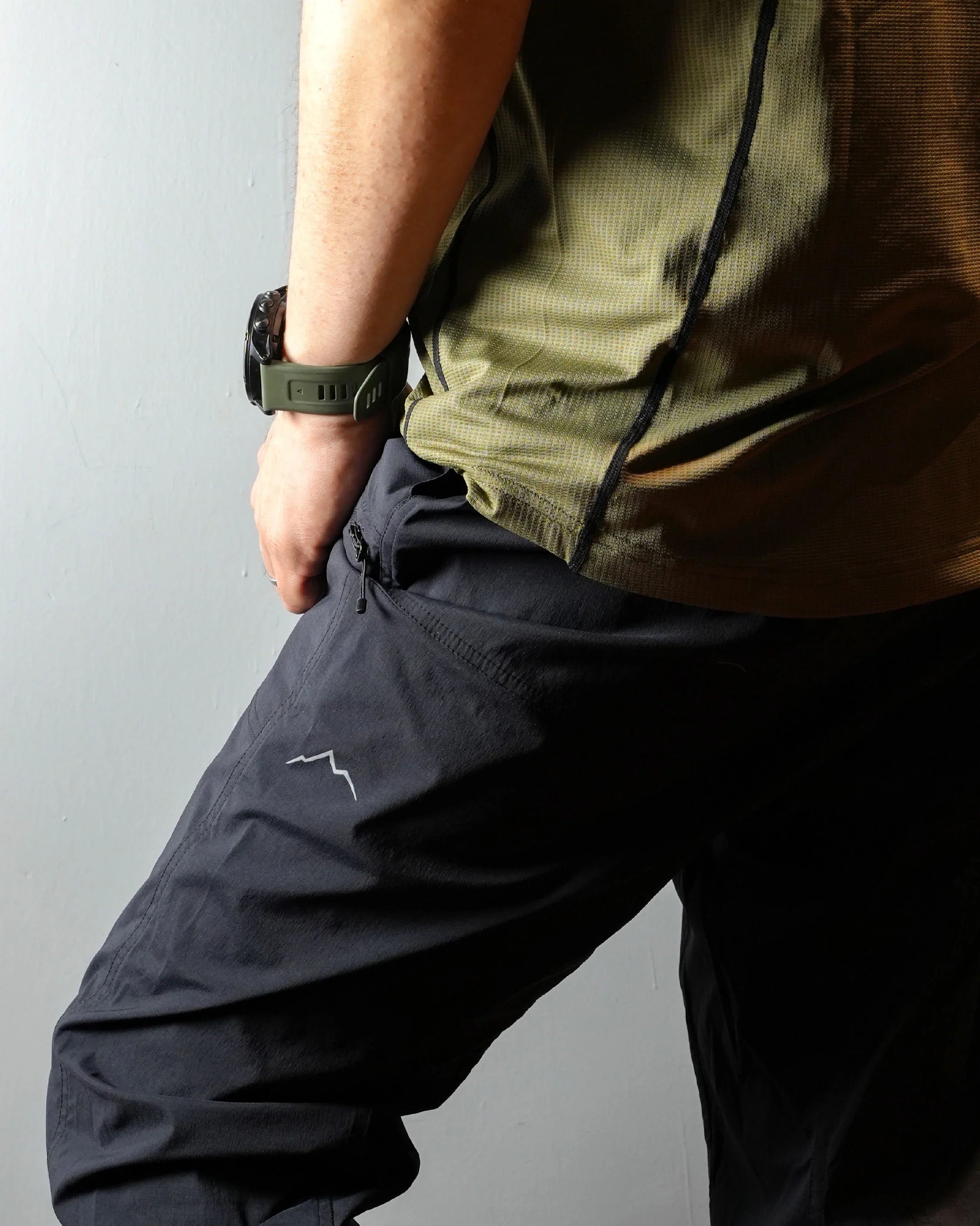 CAYL Welding Zip Pocket Pants / Black