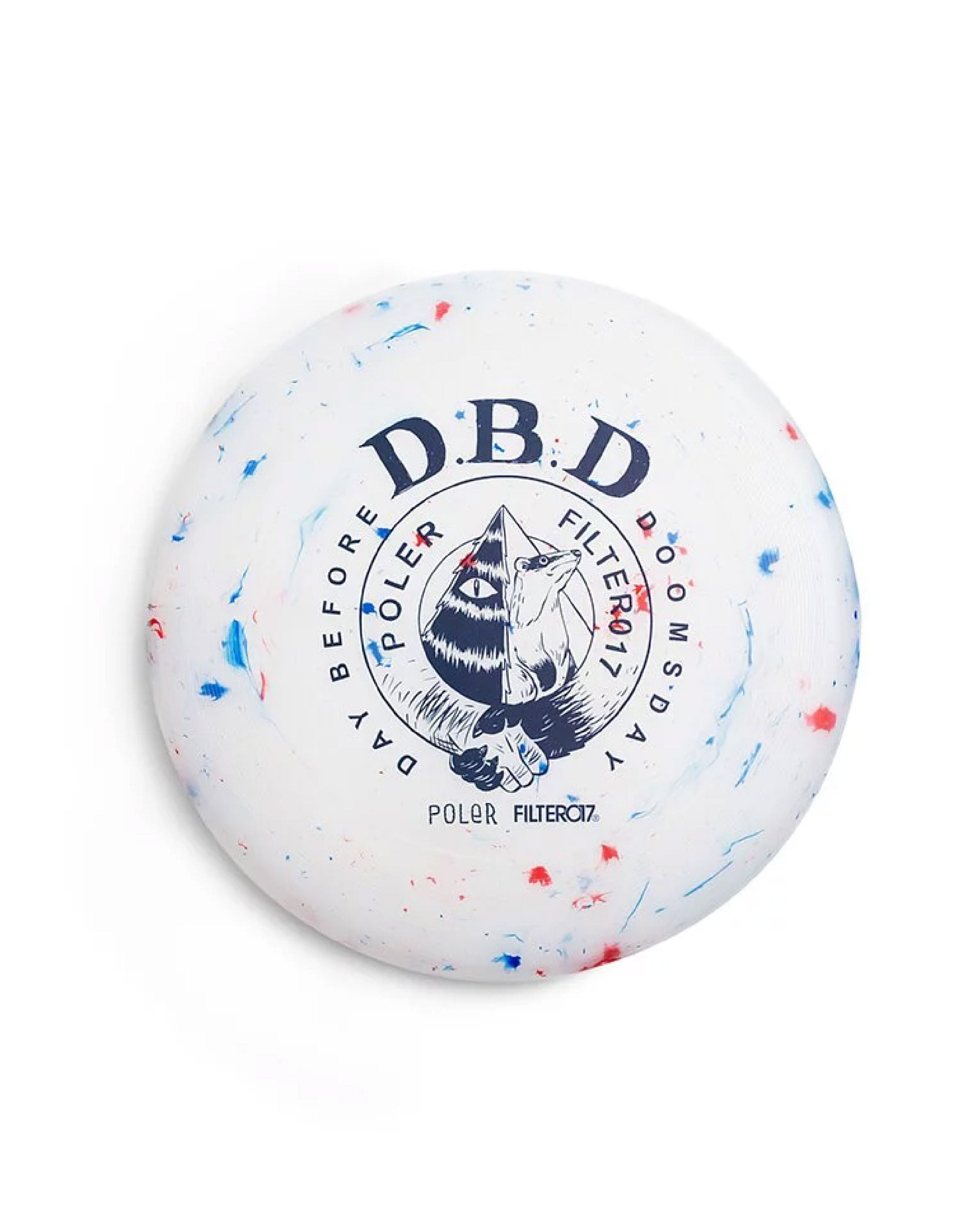 Filter017 X POLeR DBD Logo Frisbee