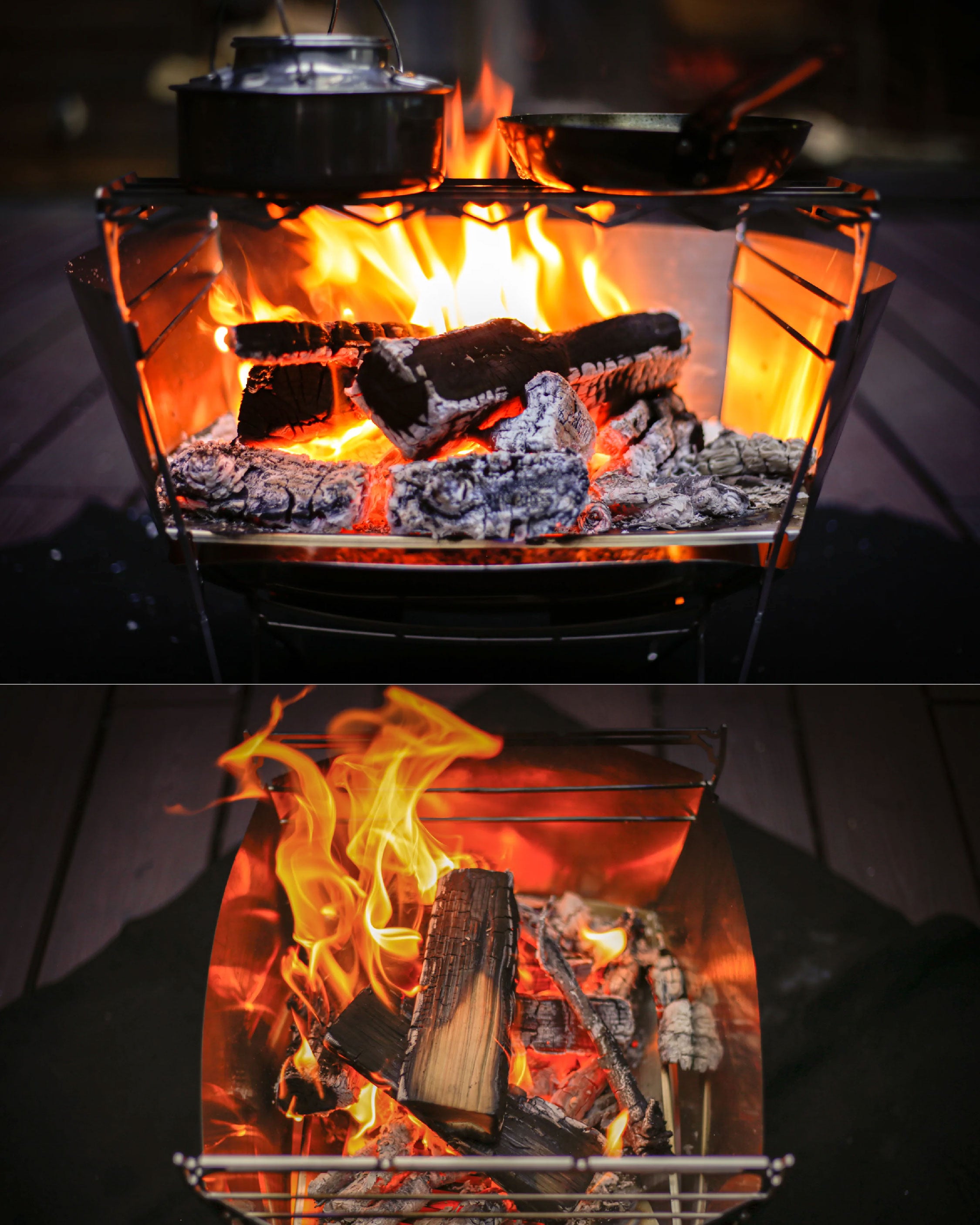 MAAGZ RAPCA Takibi Fire & Grill multi-dimensional fire table