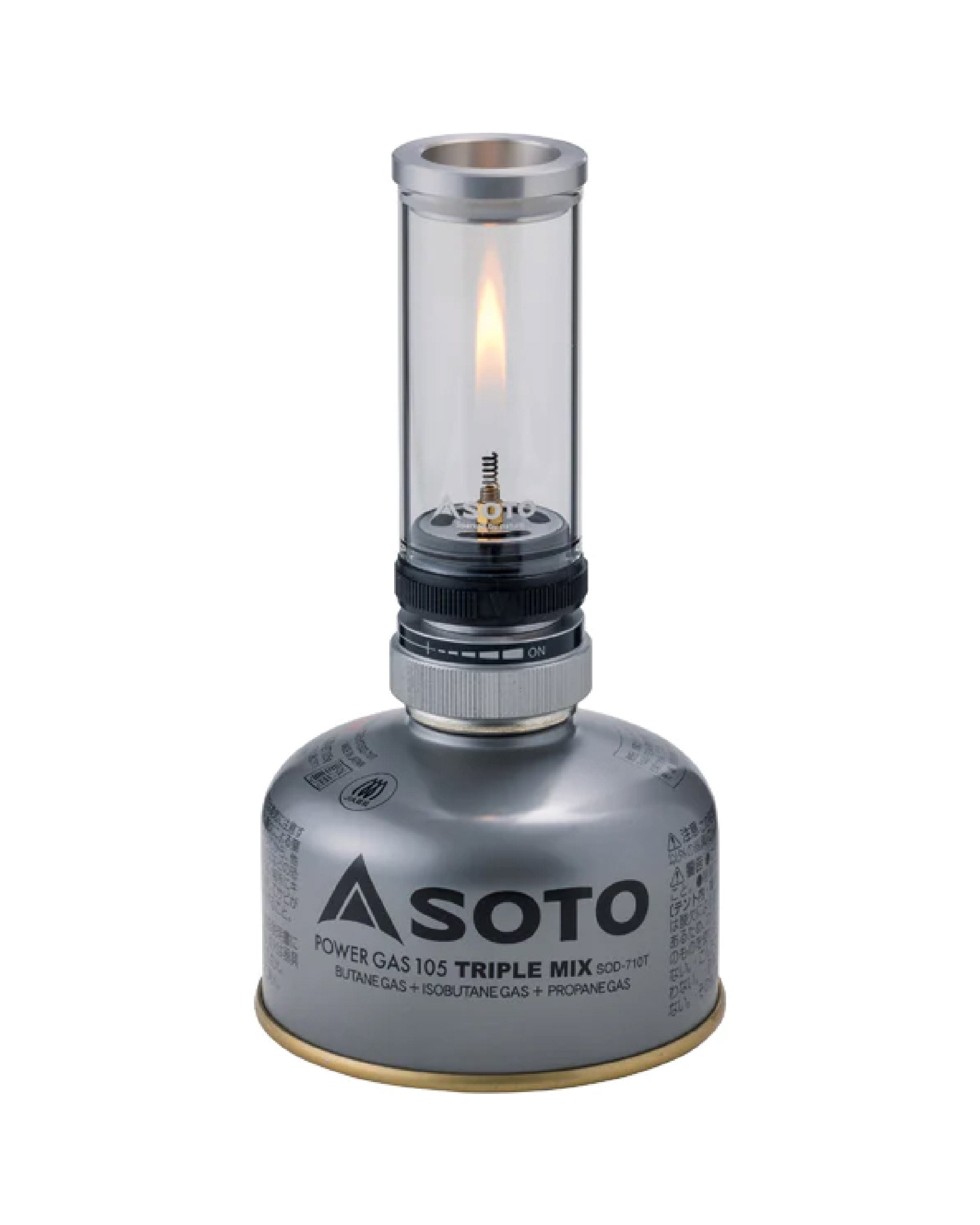 Soto Hinoto Gas Lantern - Wild Camping