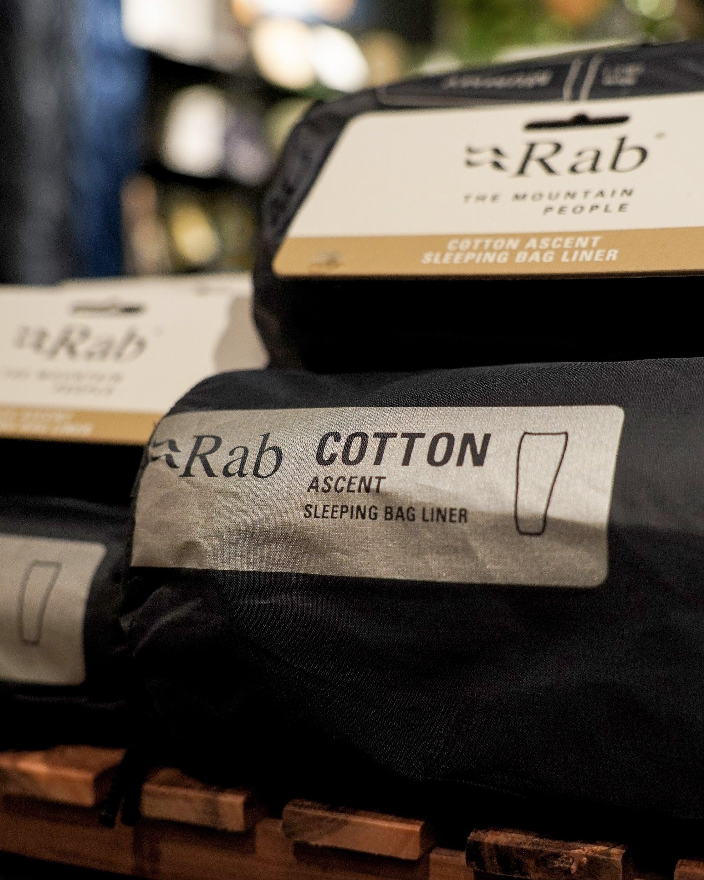 Rab cotton sleeping bag hot sale liner