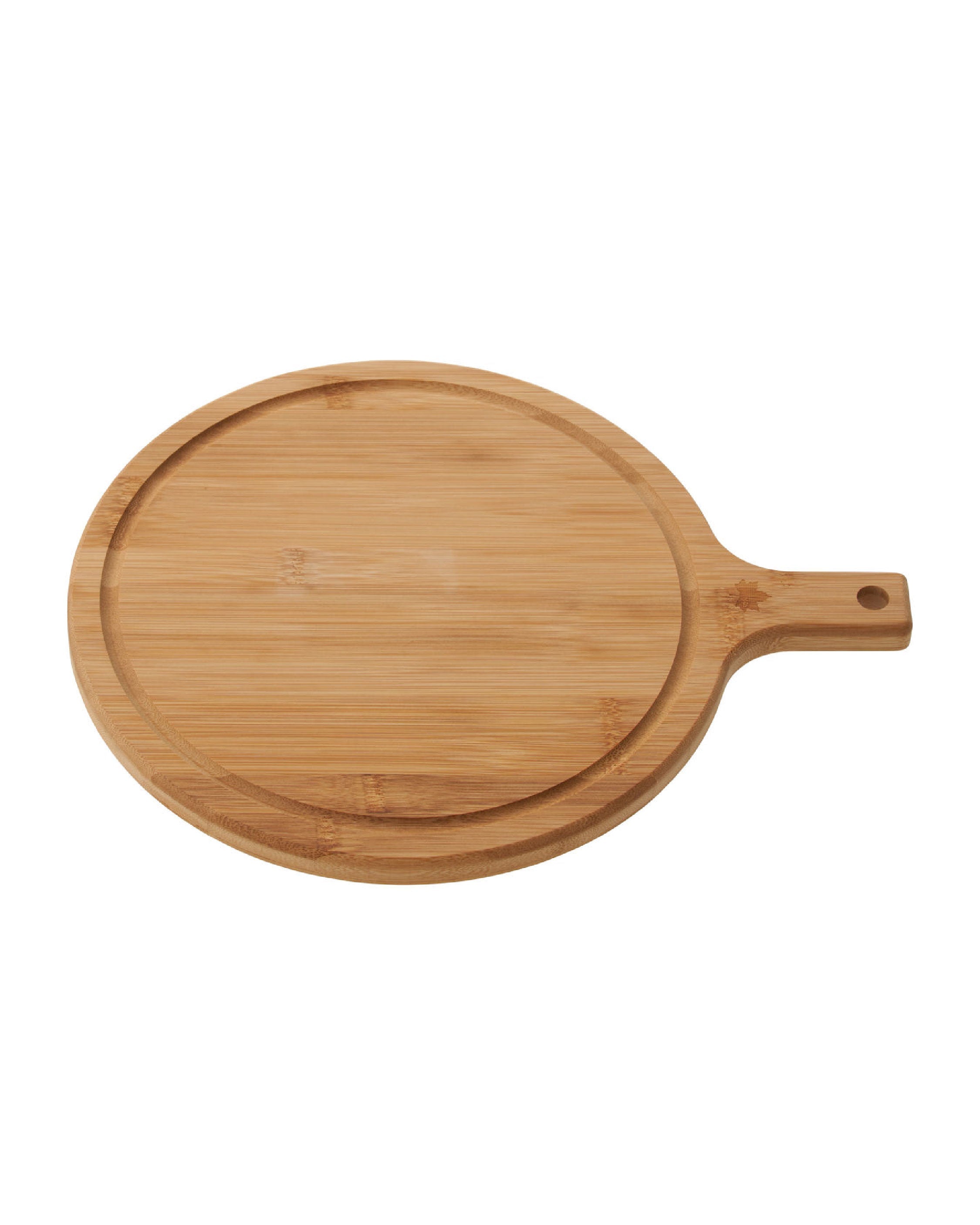 Logos Bamboo Round Cutting Board