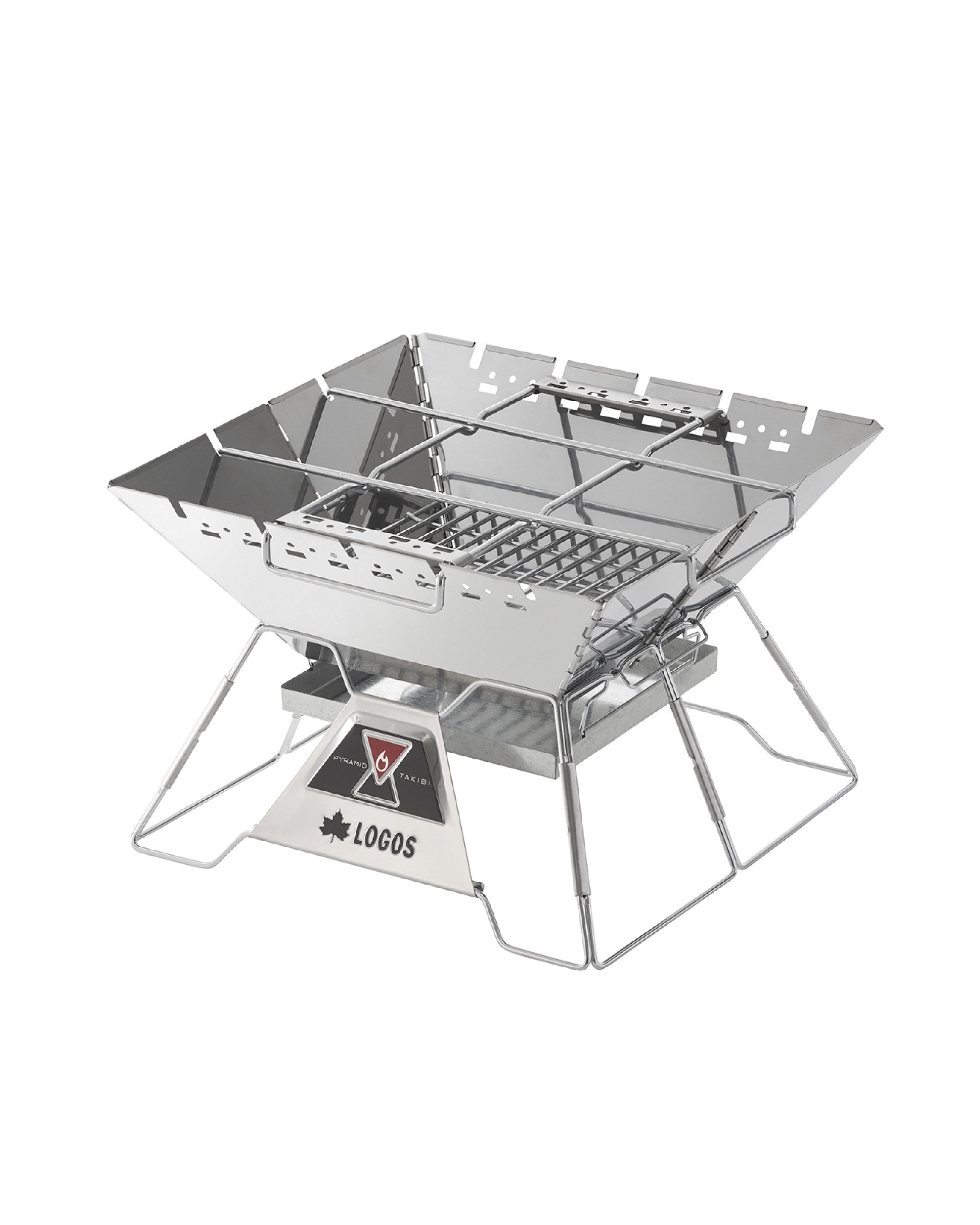 Logos The Pyramid Takibi Foldable Grill